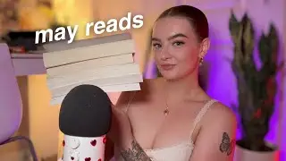 ASMR the 9 books i read in may 🪷 monthly reading wrap up
