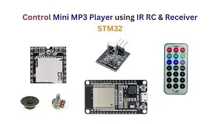 Control Mini MP3 Player using IR Remote Control & Receiver | ESP32.