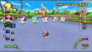 Petey and Baby Luigi get a Fake Item Box thrown at their heads