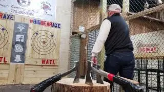 Big Bear Axe Throwing Video 2