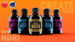 Create Your Own Studio HDRIs in Redshift - Cinema 4D Tutorial - Speed Up Renders!