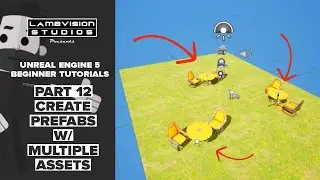 Unreal Engine Beginner Part 12 Create Prefabs with Multiple Objects