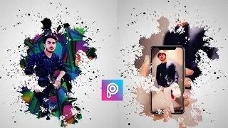 PicsArt Colourful Splash Effect | Splash Editing Tutorial