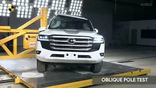 Crash test Toyota Land Cruiser 300 2022. Full version.