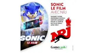 Jeu SONIC, le Film avec NRJ Angers