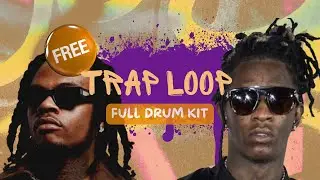 🎁 FREE Trap Drum Loop – Energetic & Groovy Sound | 150 BPM | High Quality Loop for Beats