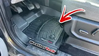 WeatherTech Floor Mats Review and Install 2016 Ford F-150