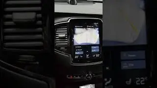 Установка омывателя камеры заднего вида на VOLVO XC60