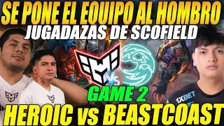 😲Se pone el EQUIPO al HOMBRO😲JUGADAZAS de SCOFIELD en la FINAL- CLOSED🔴HEROIC vs BEASTCOAST - GAME 2