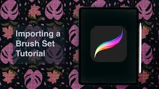 How to import a brush pack in PROCREATE