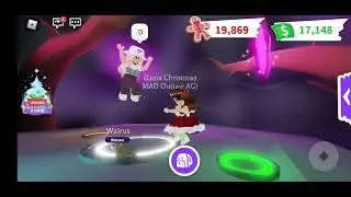 Neon Walrus with OBF Vero Adopt Me