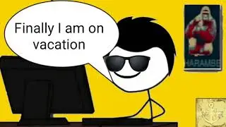 When a gamer is on Vacations.