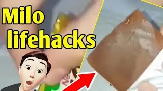 Nakagawa ako ng chocolatebar gamit ang Milo? #milo #lifehacks