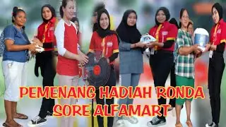 Ronda sore alfamart dusun bangko seru banget bagi-bagi hadiah ke konsumen‼️
