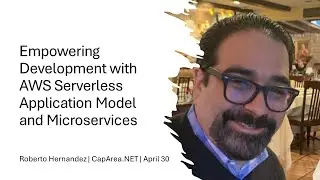 Empowering Development with AWS Serverless Application Model and Microservices