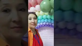 оформление детских праздников              #shortvideo #воздушныешары #balloon #каксделать