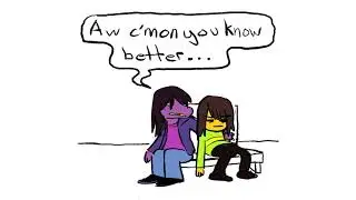 Sans Undertale isn't Real (Deltarune Comic Dub)