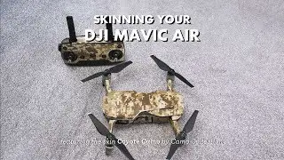 DJI Mavic Air Skin Installation