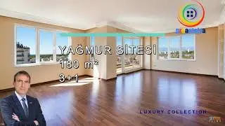LARA YAĞMUR  SİTESİ SATILIK DENİZ MANZARALI 3+1 DAİRE ANTALYA
