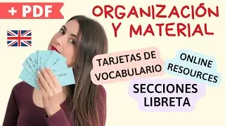 Organización de tus apuntes de inglés B1-B2-C1✏️ Material y recomendaciones