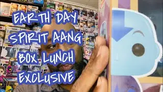 Earth Day Spirit Aang Funko Pop Box Lunch Exclusive