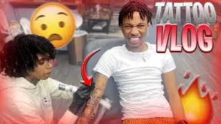 GETTING MY MOST PAINFUL TATTOO! (HALF SLEEVE)