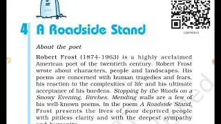 Class 12 Poem  A Road side Stand