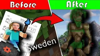 Minecraft but I make NEW mobs from the soundtrack...