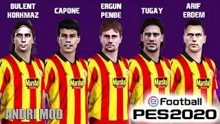 PES 2020 - UPDATE LEGENDS GALATASARAY 2000