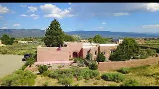 Authentic Adobe Home for Sale on 2.64 Acres in Taos, New Mexico