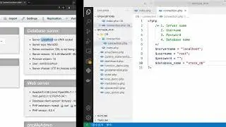Create connection to MySQL Using PHP and MySQLi