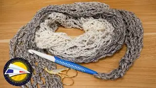 Châle léger pour l'été | Châle en mailles en l'air | Woolly Hugs Sky