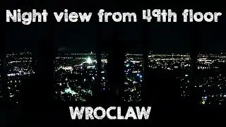 The highest viewpoint in Poland: SKY TOWER by night and Neon Side Gallery / #4 vlog from Wroclaw