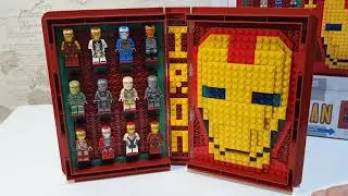 Набор: IRON MAN BOOK/Книга Железный человек
