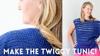 Cotton Crochet Tunic | Summer Crochet | Crochet Clothes | Twiggy Tunic