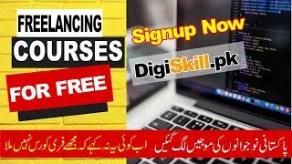 How to create an account and enroll a course on  digiskills.pk | learn freelancing by Experts