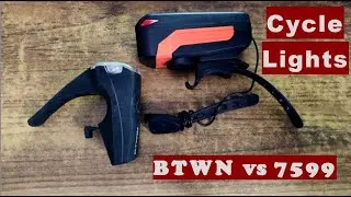Btwin vs 7599 Cycle Front lights