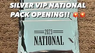 *HUGE ROOKIE HIT* OPENING 9x 2023 PANINI NATIONAL CONVENTION SILVER PACKS! SPORTS CARD PACK OPENINGS