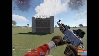 Rust combat с петухом