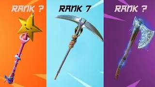Top 10 sweatiest fortnite pickaxe