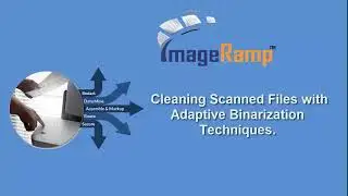 Cleaning Scanned files with Adaptive Binarization