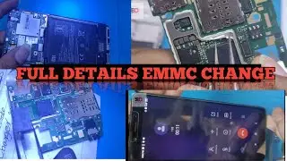 Xiaomi 6A 6 EMMC change Full details Video | ALL MI EMMC CHANGE
