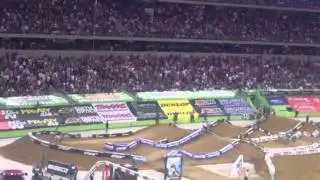 Monster Energy Supercross @ New Dallas Cowboys Stadium..