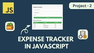 Expense Tracker in JavaScript | Beginner Level Project in JavaScript #javascript #expensetracker