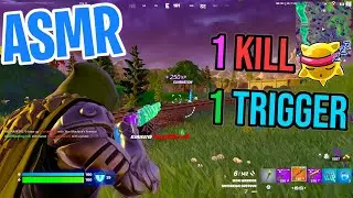 ASMR Gaming 😴 Fortnite 1 Kill = 1 Trigger Relaxing Mouth Sounds 🎮🎧 Controller Sounds + Whispering 💤