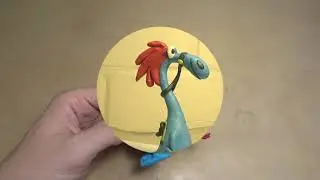 Сильвия из пластилина. Персонаж мультфильма 