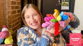 April Knitting Podcast 2024 // Spring colours