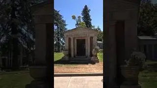 Graveyard Adventure: What We Found #shorts #cemetery #mausoleum