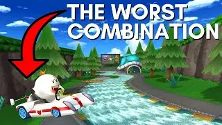 USING THE WORST COMBINATION IN MARIO KART WII | CTGP Custom Tracks | King Boo & Jetsetter In Offline