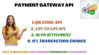 UPI QR Code Scan API II UPI to UPI API // upi payment gateway